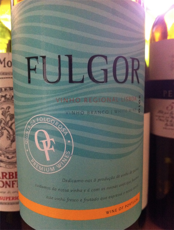 3. Fulgor, Vinho Regional Lisboa, 2010, 13,5% (białe)